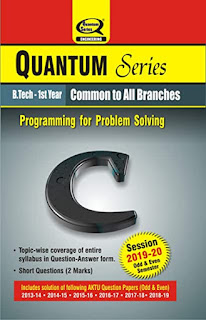 Programming for Problem solving quantum (PFPS quantum) B.tech First year - askbooks.net