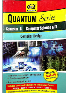 Compiler Design CS & IT AKTU Quantum - Quantum Series - askbooks.net