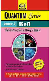 Discrete Structures & Theory of Logics CS & IT Semester - 3 AKTU Quantum - Quantum Series (askbooks.net)