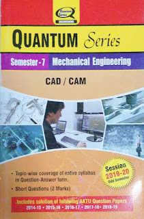 CAD/CAM Semester-7 AKTU Quantum - Quantum Series - askbooks.net