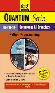 Python Programming Semester 3 & 4 Common to All Branches AKTU Quantum (askbooks.net)