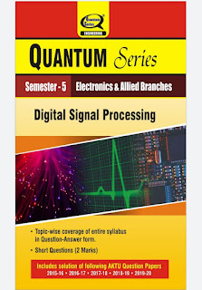 [PDF] Digital Signal Processing Semester - 5 Electronics and Allied Branches AKTU QUANTUM (askbooks.net)
