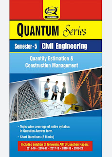 [PDF] Quantity Estimation and Construction Management Semester - 5 Civil Engineering AKTU QUANTUM (askbooks.net)