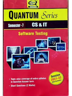 Software Testing 2021-22 AKTU QUANTUM Semester - 7 CS and IT (askbooks.net)