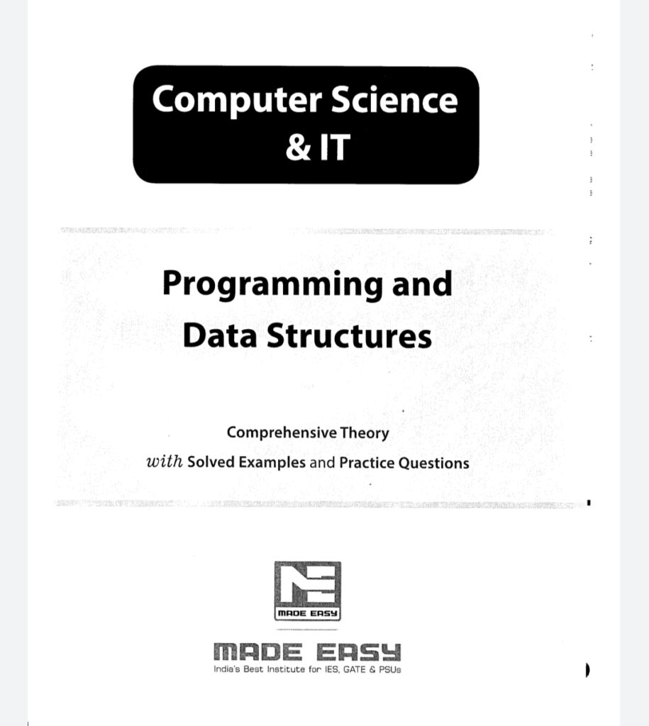 Programming and Data Structures Comprehensive theory with Solved ...