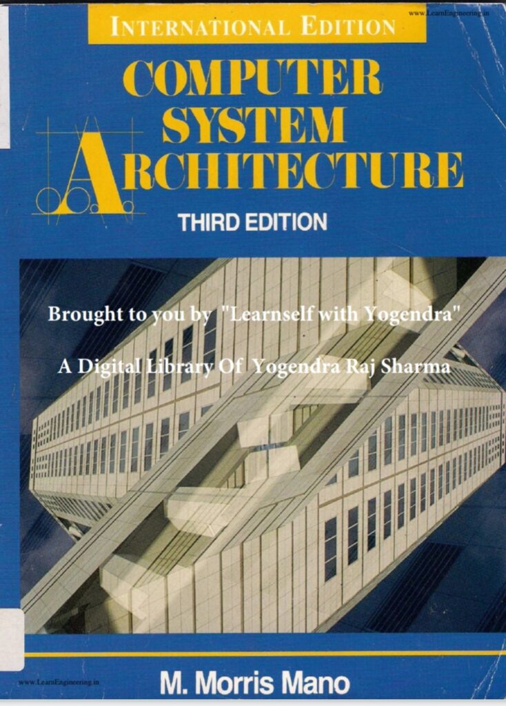 Computer System Architecture - THIRD EDITION - M. Morris Mano - Meradesh.in