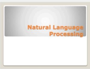 Natural Language Processing Notes - Lecture Notes on Natural Language Processing