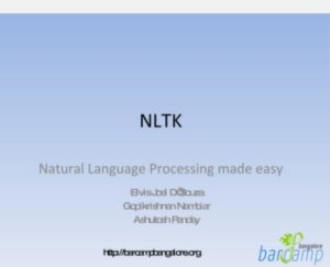 Natural Language Processing Made Easy