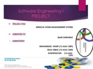 Medical Store Management System - Software Engineering
