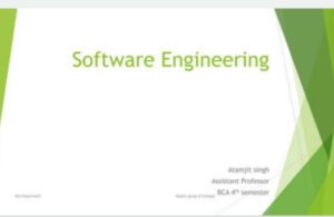 Software Engineering Digital Notes