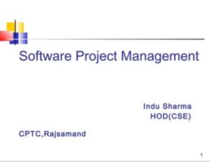 Software Project Management complete notes