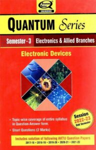 Electronic Devices Semester - 3 AKTU Quantum Session 2022-23 Electronics and Allied Branches (askbooks.net)