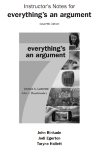Everything’s An Argument Seventh Edition PDF Free Download