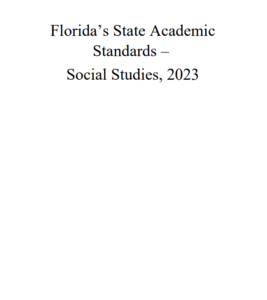 Florida Slavery Curriculum Florida's State Academic Standards PDF Download