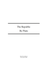 The Republic by Plato PDF Free Download